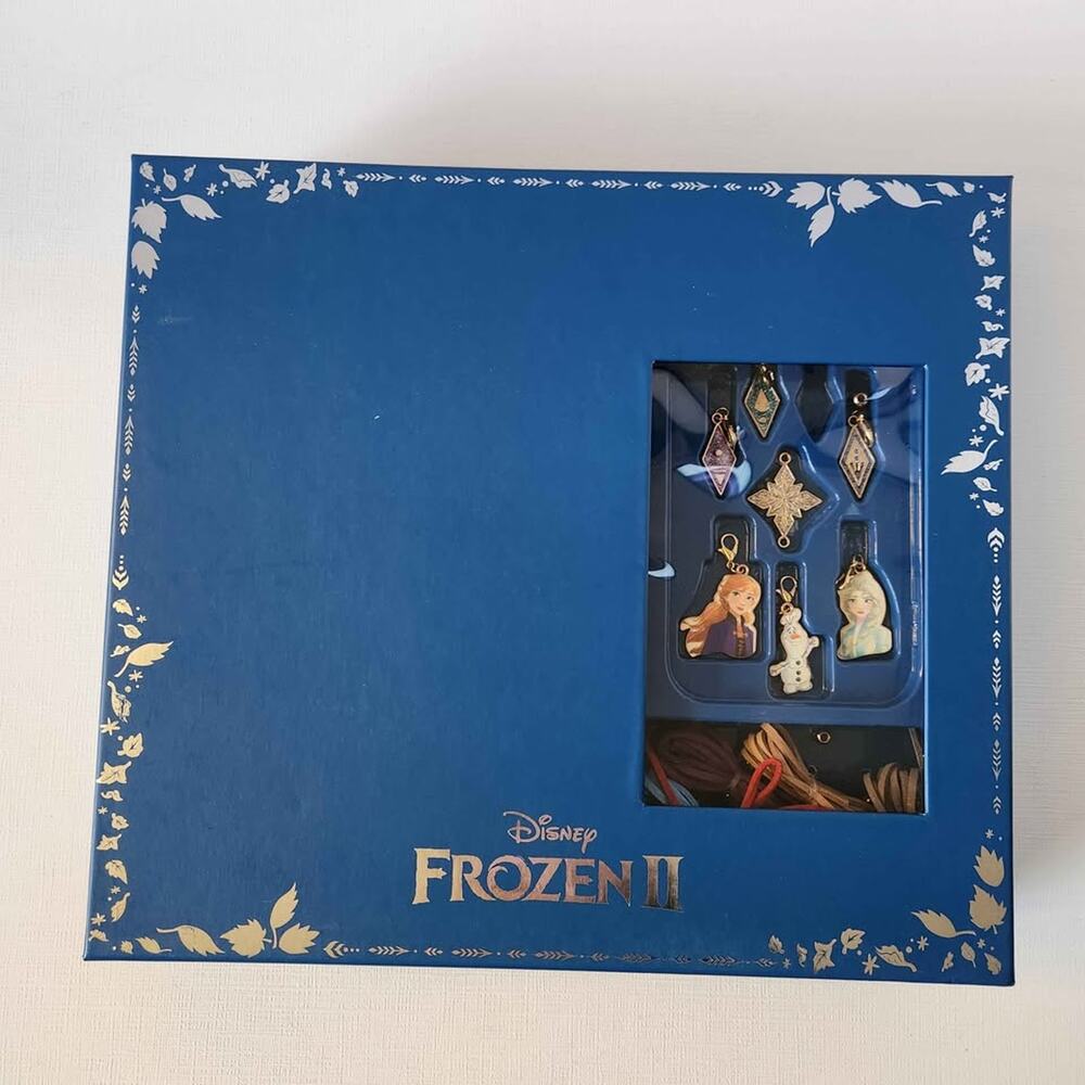 Disney Frozen 2 Jewelry Making Kit DIY Charm Friendship Bracelets Elsa Anna Olaf